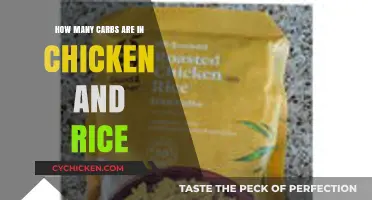 Carb Count in Chicken and Rice: A Nutritional Breakdown