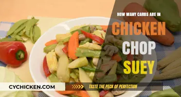 Chicken Chop Suey Carbs: Uncovering the Nutritional Facts