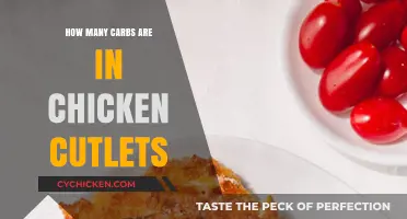 Carb Count in Chicken Cutlets: A Nutritional Breakdown