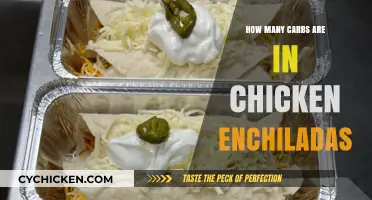 Carb Count in Chicken Enchiladas: A Nutritional Breakdown