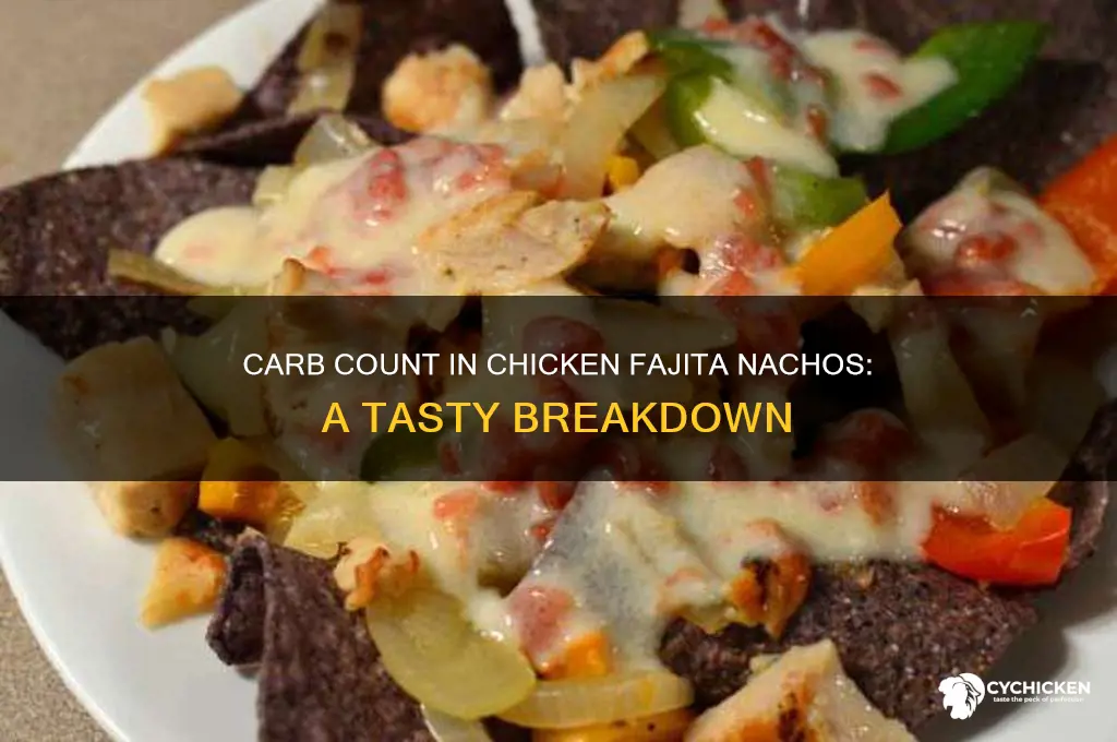 how many carbs are in chicken fajita nachos