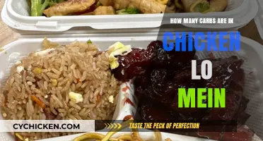 Chicken Lo Mein Carbs: Uncovering the Nutritional Facts and Figures