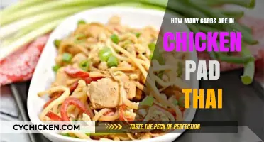 Carb Count in Chicken Pad Thai: A Nutritional Breakdown