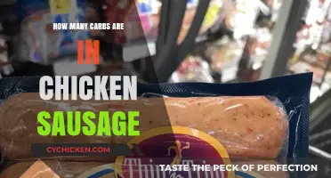 Carb Count in Chicken Sausage: A Nutritional Breakdown