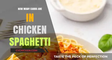 Carb Count in Chicken Spaghetti: A Nutritional Breakdown