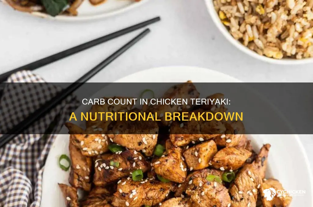 how many carbs are in chicken teriyaki