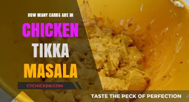 Carb Count in Chicken Tikka Masala: A Nutritional Breakdown