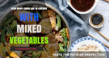 Chicken and Veggies: Carb Counts and Nutrition Facts