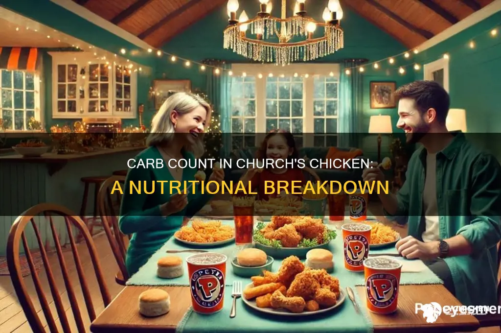 how many carbs are in church