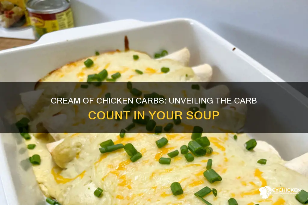 how many carbs are in cream of chicken