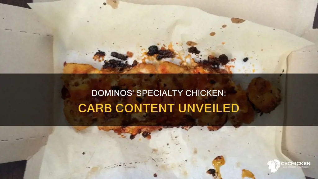 how many carbs are in domino