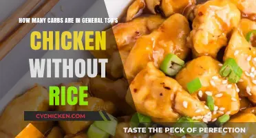 General Tso's Chicken: Carbs Without the Rice