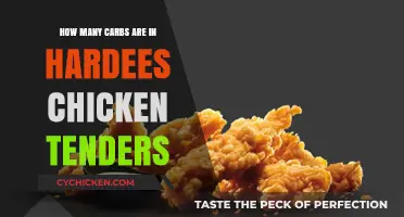 Hardee's Chicken Tenders: Uncovering the Carb Count in Your Favorite Snack