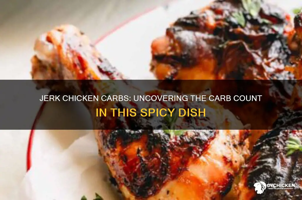 how many carbs are in jerk chicken