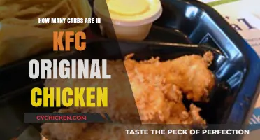 KFC Original Chicken Carbs: Uncovering the Nutritional Facts