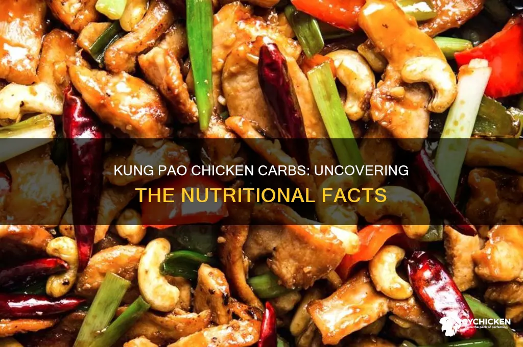 how many carbs are in kung pao chicken