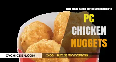 McDonald's 10-Piece Chicken Nuggets: Uncovering the Carb Count