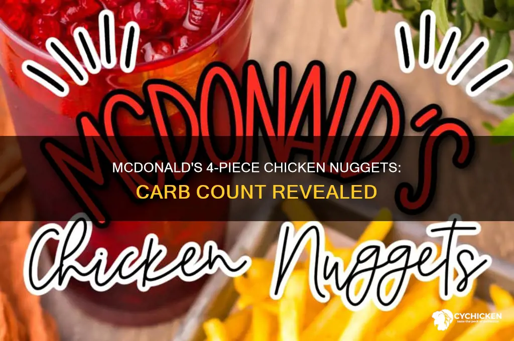how many carbs are in mcdonald