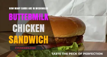 Carb Count: McDonald's Buttermilk Chicken Sandwich Nutrition Breakdown