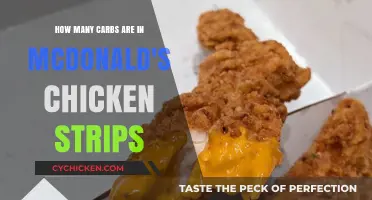 McDonald's Chicken Strips: Carb Counts and Nutrition Facts