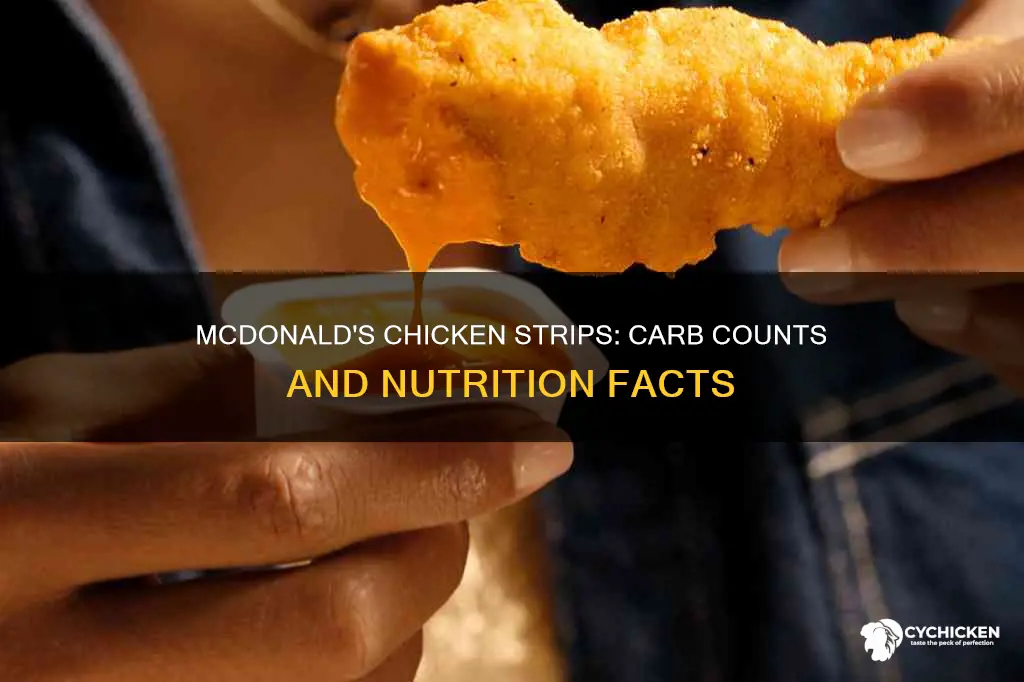 how many carbs are in mcdonald