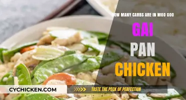 Chicken Moo Goo Gai Pan: Carb Content Explained