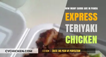 Panda Express Teriyaki Chicken: Carb Count Unveiled