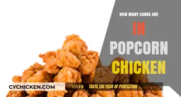 Popcorn Chicken Carbs: Uncovering the Crunchy Snack's Carb Count