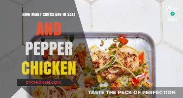 Salt and Pepper Chicken: Carb Counts and Nutritional Facts