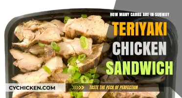 Subway Teriyaki Chicken Sandwich: Uncovering Its Carb Content and Nutrition