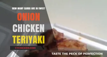 Sweet Onion Chicken Teriyaki: Carb-conscious Comfort Food