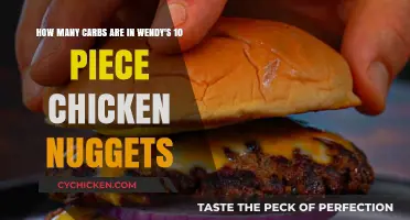 Wendy's 10-Piece Chicken Nuggets: Carb Count Revealed