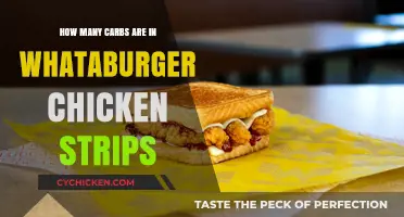 Whataburger Chicken Strips: Uncovering the Carb Count and Nutritional Facts