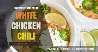White Chicken Chili Carbs: Unveiling the Nutritional Breakdown