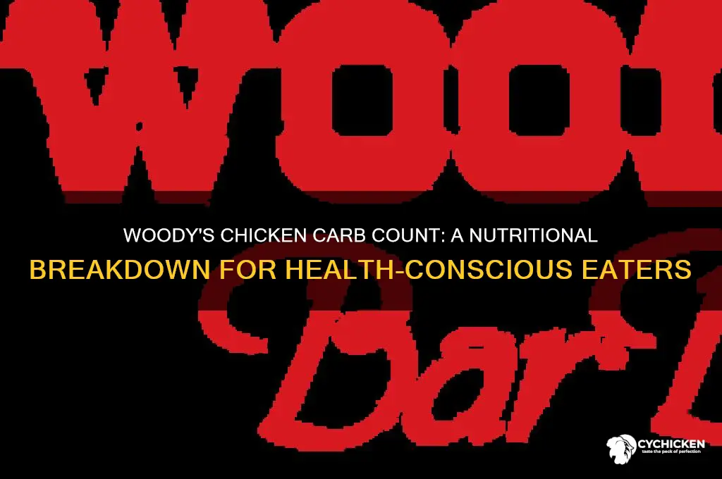 how many carbs are in woody