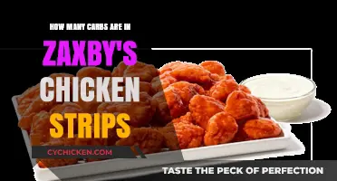 Chicken Strips Carbs: Zaxby's Nutritional Breakdown