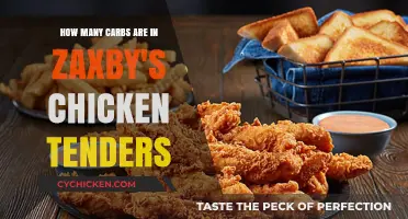 Chicken Tenders Carbs: Zaxby's Nutritional Breakdown