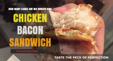 Carb Count: Burger King's Chicken Bacon Sandwich Nutrition Breakdown