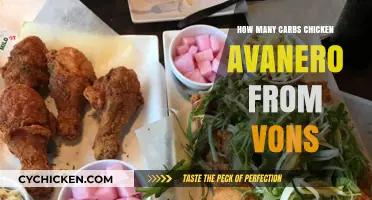 Carb Count: Vons Chicken Avanero Nutrition Breakdown Revealed