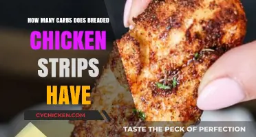 Carb Count in Breaded Chicken Strips: Nutritional Breakdown