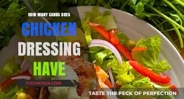 Carb Count in Chicken Dressing: A Nutritional Breakdown