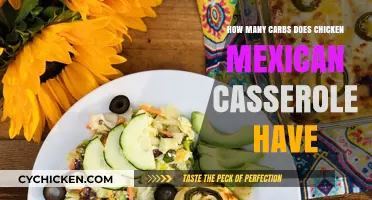 Carb Count in Chicken Mexican Casserole: A Nutritional Breakdown