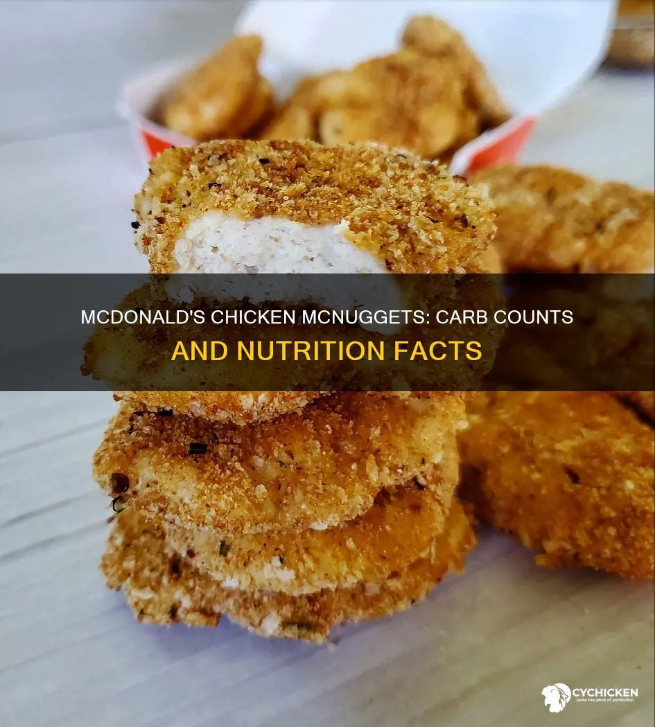 how many carbs does mcdonald