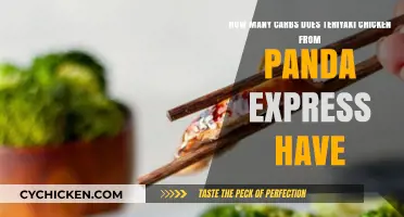 Teriyaki Chicken: Panda Express Carb Count