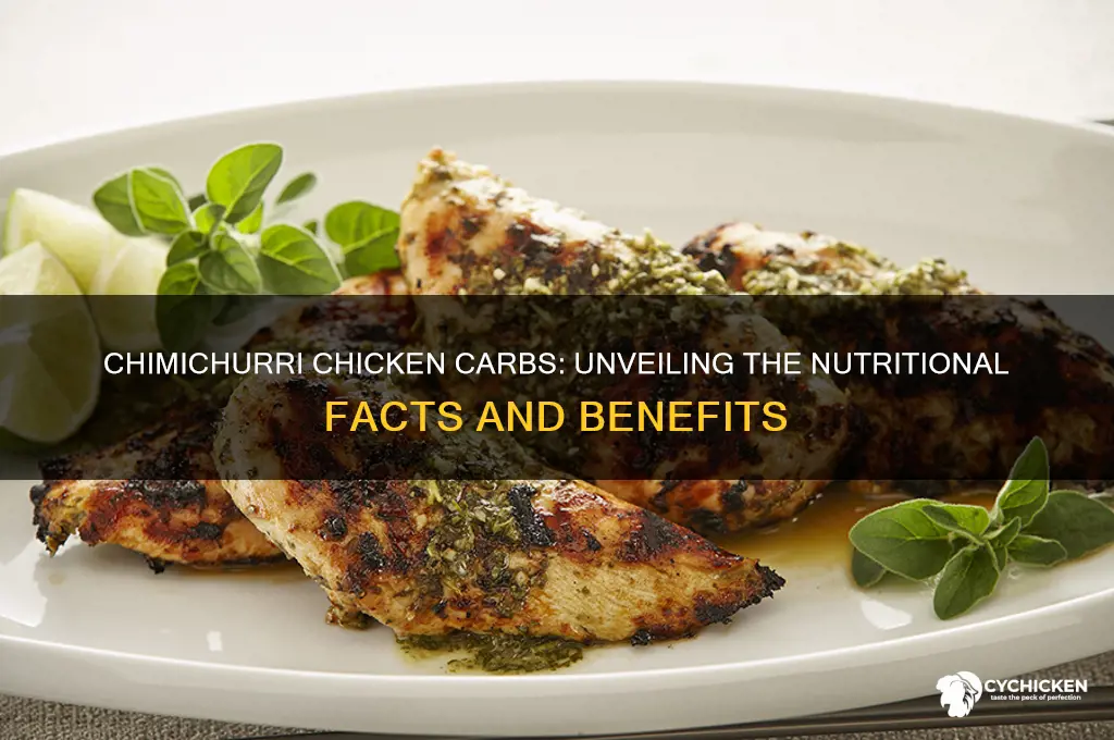 how many carbs does tge chimichurri chicken have