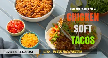 Carb Count for 2 Chicken Soft Tacos: A Quick Guide