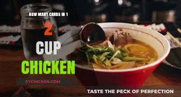 Carb Count in 1/2 Cup Chicken: A Nutritional Breakdown