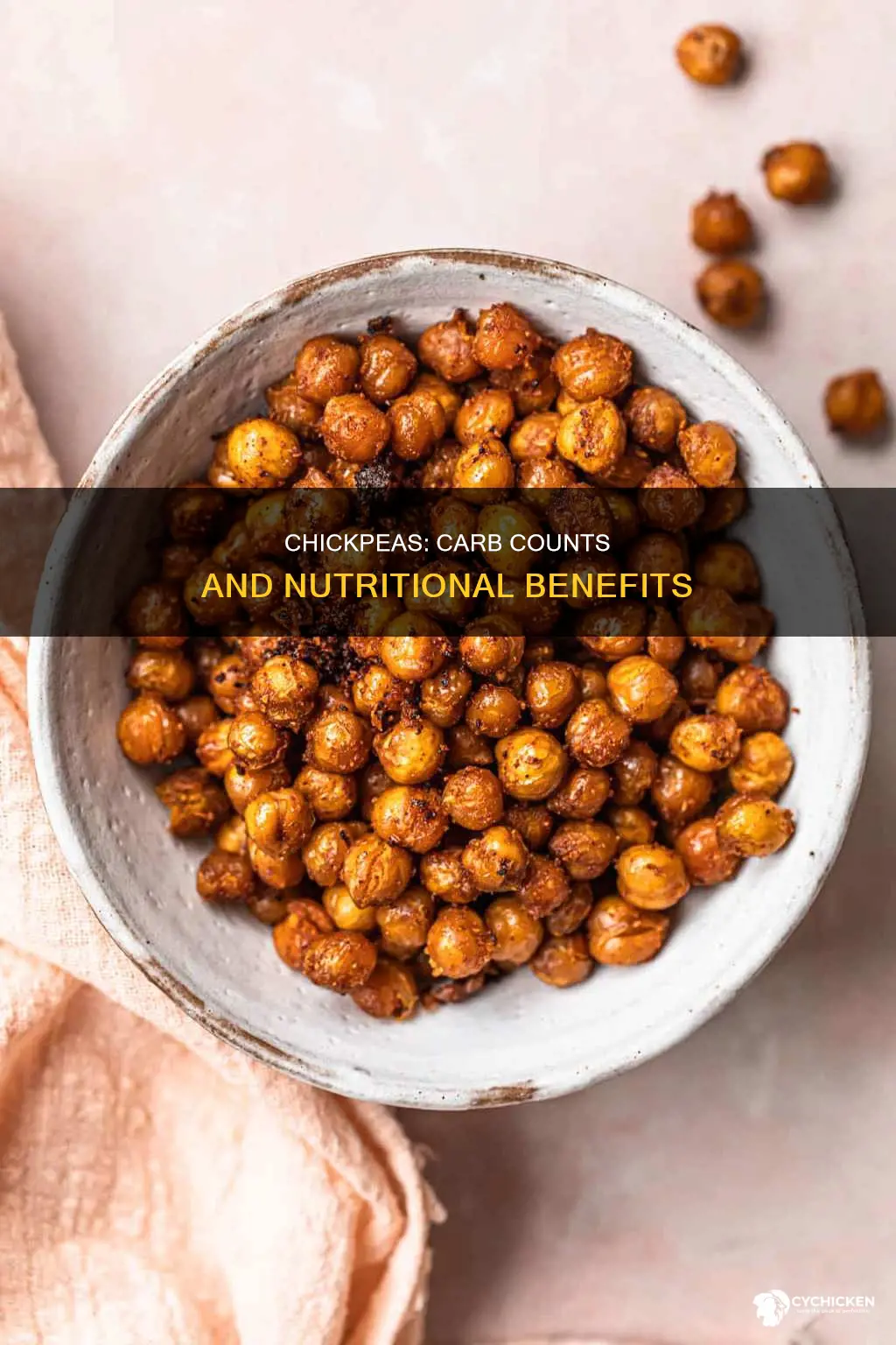 how many carbs in 1 cup of chick pea