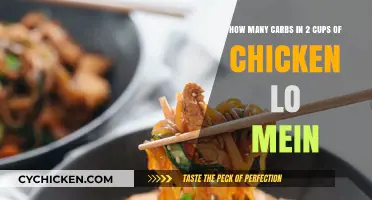 Chicken Lo Mein: Carb Count for 2 Cups