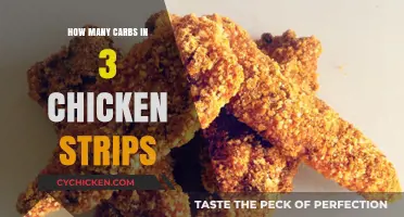 Carb Count in 3 Chicken Strips: A Nutritional Breakdown